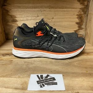 Puma ignite charcoal orange fashion sneakers shoes